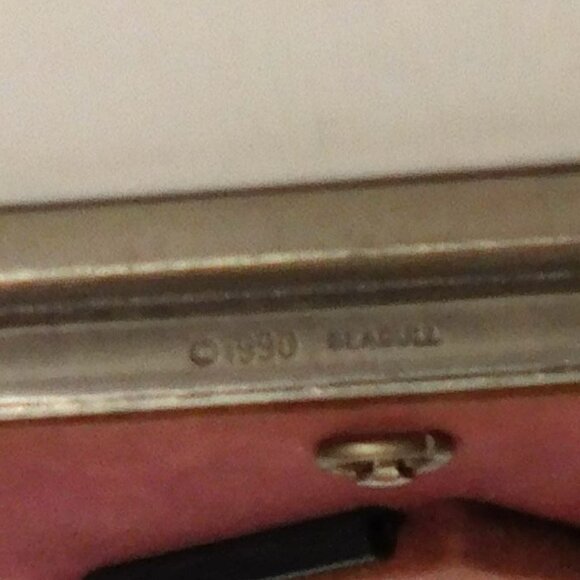 Pewter Cupid Angel Cherubs Photo Frame Vintage Signed Seagull 1990 - Picture 4 of 5